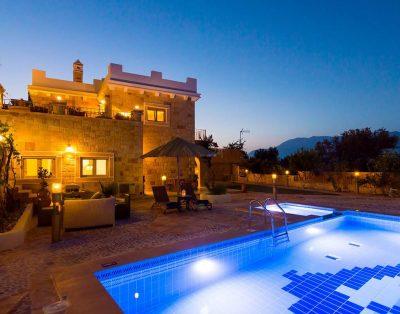 Traditional style villa in South Crete with private pool.